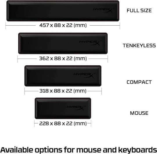 HyperX 4Z7X1AA Tastatur-Handgelenkstütze