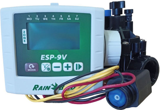 Rainbird ESP-9V1 Προγραμματιστής Ποτίσματος Μπαταρίας Με Ηλεκτροβάνα 1τμχ