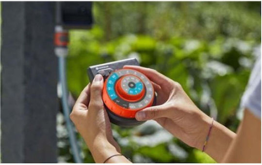 Gardena Easy Plus Προγραμματιστής Ποτίσματος Βρύσης Μπαταρίας 1 Εξόδου