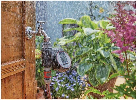 Gardena Water Control Flex Προγραμματιστής Ποτίσματος Βρύσης Μπαταρίας 1 Εξόδου