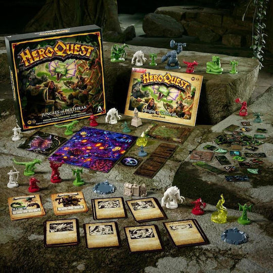 Game Expansion HeroQuest: Jungles of Delthrak Quest Pack for 2-5 Players 14+ Years Old (EN) Hasbro