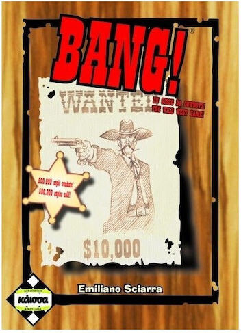 Board Game Bang! The Bullet! for 3-8 Players 8+ Years Old Da Vinci Games