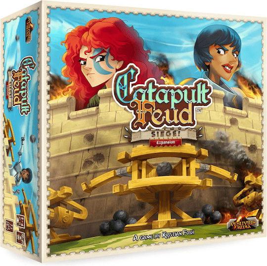 Game Expansion Catapult Feud Siege for 2 Players 14+ Years Old (EN) Vesuvius Media