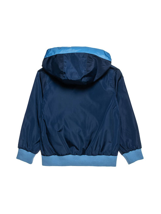 Alouette Kids Casual Jacket Double Sided with Hood Blue