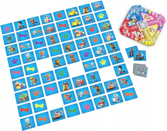 Brettspiel Paw Patrol - Memory & Pop Up für 2-4 Spieler 4+ Jahre Spin Master