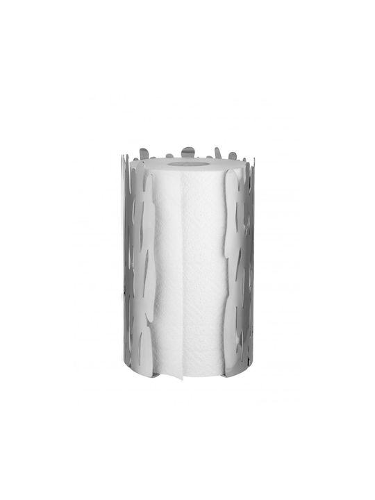 Alessi Papierhandtuchhalter Silber 15.5x15.5x24cm