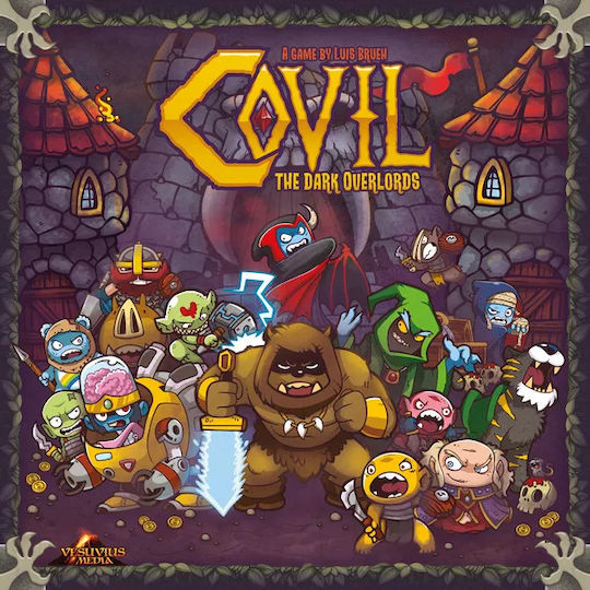 Game Expansion Covil: The Dark Overlords - Chaotic Evil for 1-4 Players 12+ Years Old (EN) Vesuvius Media