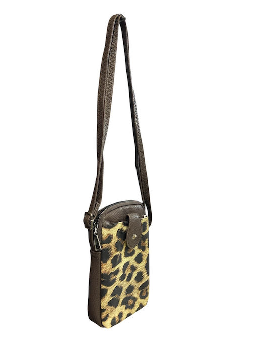 Women's Mobile Phone Bag Brown