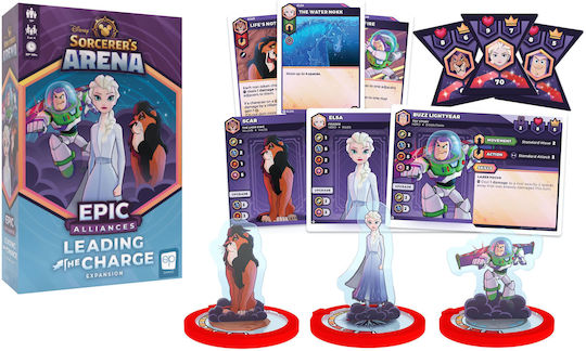 Разширение на играта Sorcerer's Arena: Epic Alliances - Leading The Charge за 2-4 играчи 13+ години (EN) Disney