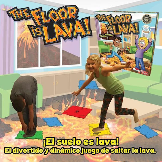 Board Game The Floor is Lava for 2-6 Players 5+ Years Old (FR) Goliath Games