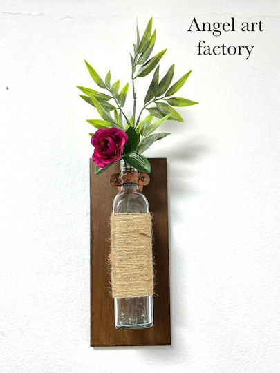 Decorative Wooden Wall-Mounted "Bottle"