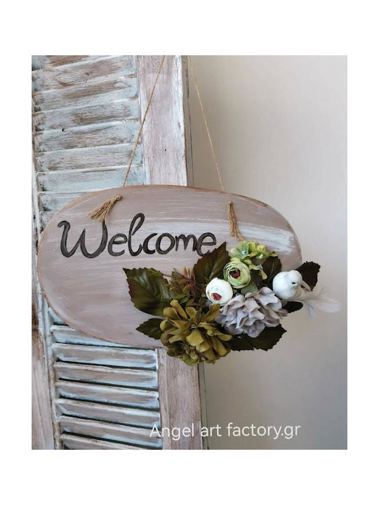 Decorative Welcome Sign