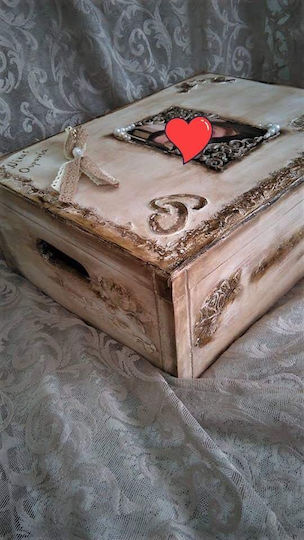 Wooden Embossed Box "Printed Photo"