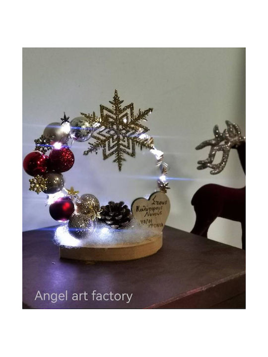 Godparents Tabletop Decorative Wreath