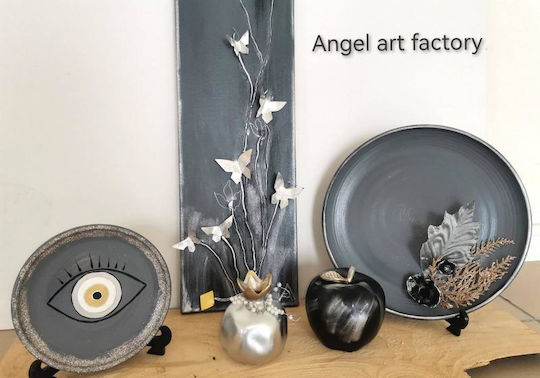 Farfurie Decorativă din Ceramică Farfurie Decorativă din Ceramică