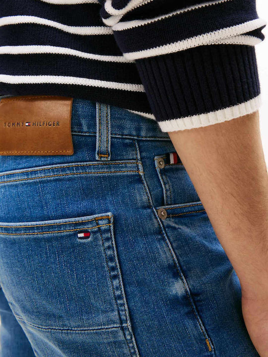 Bleecker Pstr Ανδρικό Παντελόνι Τζιν με Slim Εφαρμογή Μπλε