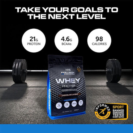 Whey Πρωτεΐνη Ορού Γάλακτος με Γεύση Σοκολάτα 900gr