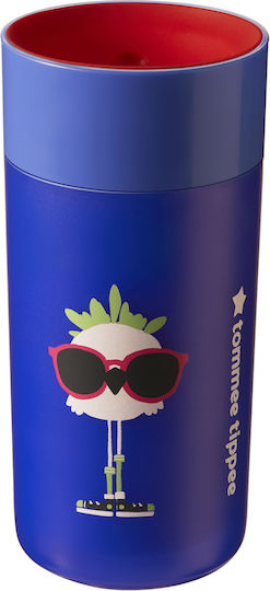 Tommee Tippee Παιδικό Ποτηράκι 360° από Πλαστικό Μπλε 300ml για 12m+