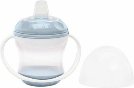 Thermobaby Baby Cup made of Plastic Light Blue 180ml