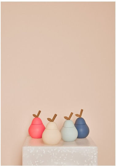 Oyoy Silicone Pear Cup Blue 13.5 cm Height