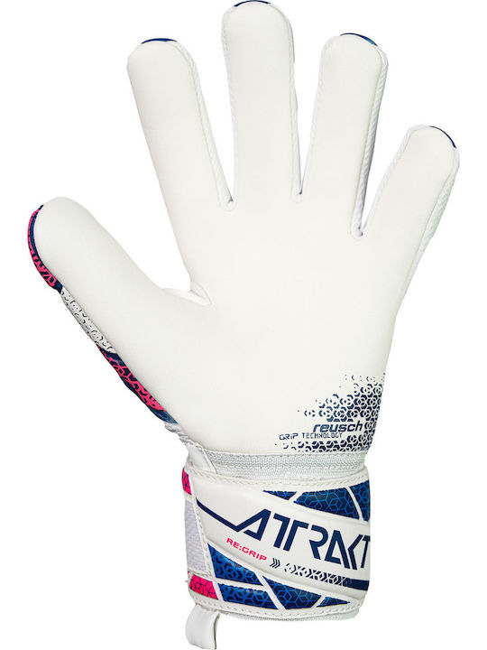 Reusch Reusch Attrakt Regrip Nc Jnr Γάντια Τερματοφύλακα Παιδικά Μπλε