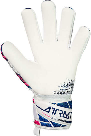 Reusch Reusch Attrakt Regrip Nc Jnr Γάντια Τερματοφύλακα Παιδικά Μπλε
