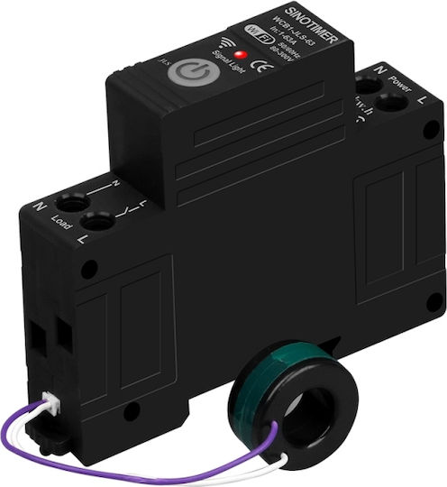 Sinotimer Contor De Kilowați Pentru Panou Electric Analogic Pe Șină Monofazic Wi-Fi Tuya