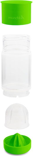 Munchkin Παιδικό Ποτηράκι Miracle Fruit Infuser από Πλαστικό Πράσινο 590ml για 12m+