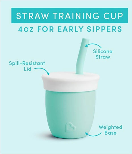 Munchkin Toddler Cup C'est Silicone Silicone Green 118ml For 6m+