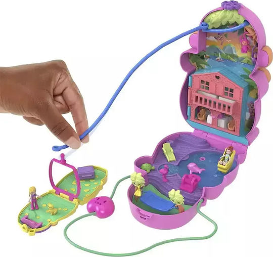 Mattel Polly Polly Pocket Momma Monkey & Baby για 4+ Ετών