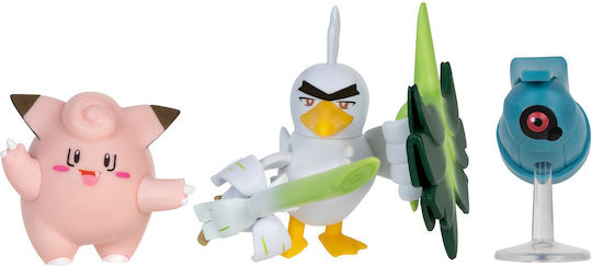 Jazwares Фигура за битка 3 Pokemon за 4+ години 5см (Различни модели)