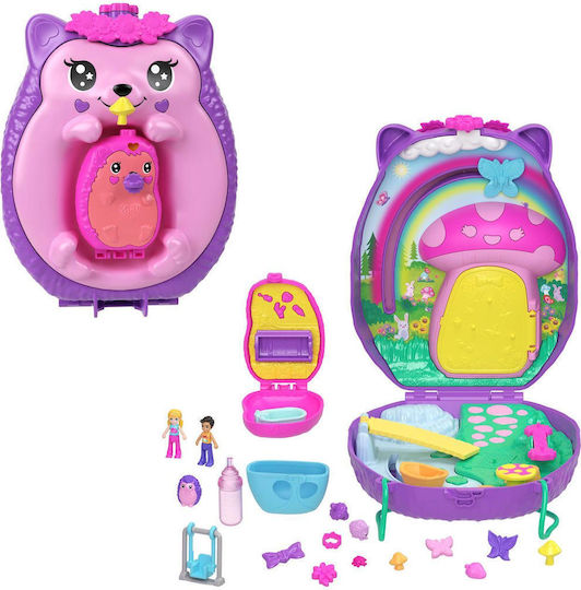 Mattel Toc Geantă Arici Polly Pocket pentru 3+ Ani
