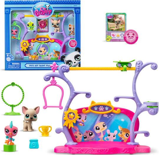 Basic Fun Παιχνίδι Μινιατούρα Littlest Pet Shop για 4+ Ετών (Διάφορα Σχέδια)