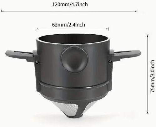 Tragbarer Kaffeefilter Gewürzbazar