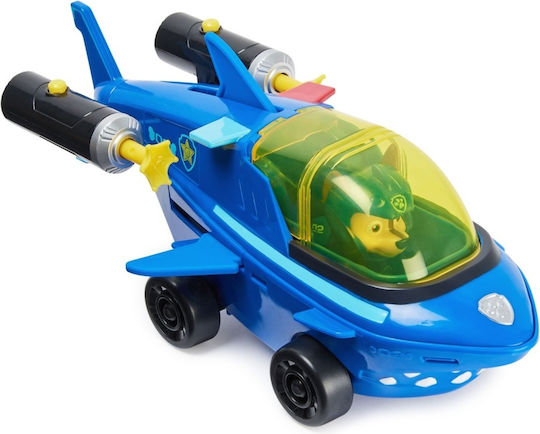 Spin Master Miniaturspielzeug Aqua Themed Vehicles Chase Pfote Patrouille