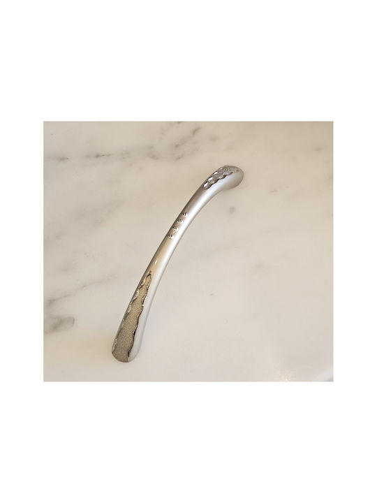 Λαβή Επίπλου Ζάμακ Π9506 Νίκελ Ματ 9,6cm