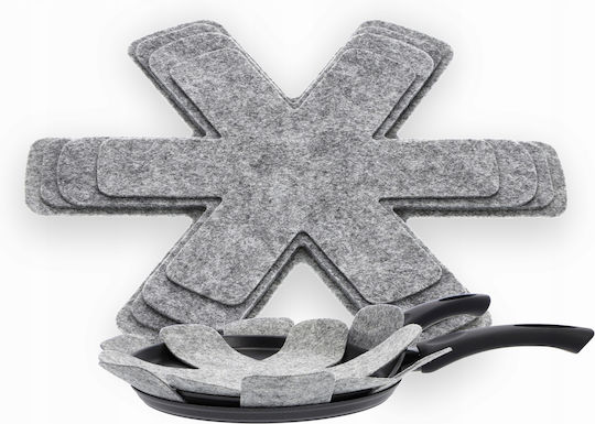 Kadax Pot Pan Protectors Set 4 Gray