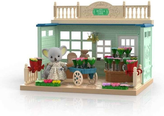 Dollhouse Flower Shop Furniture Figurines