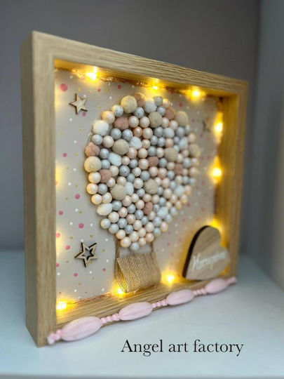 Kids Wall Art Framed 20x20cm