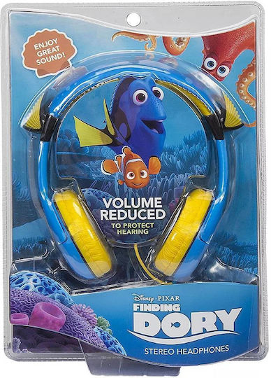 eKids Finding Dory Ενσύρματα Παιδικά On Ear Ακουστικά Πολύχρωμα