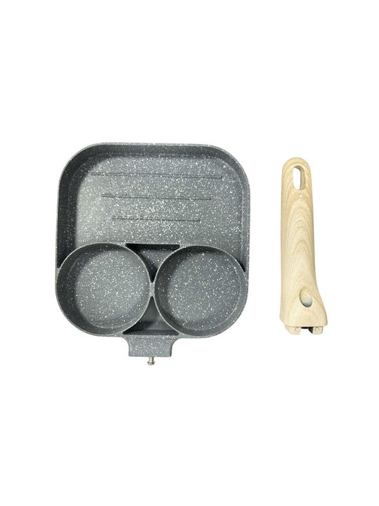 Sidirela Synamore Pfanne für Pfannkuchen aus Aluminium