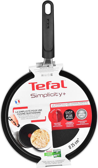 Tefal Simplicity Crepe-Maker aus Aluminium mit Antihaftbeschichtung 25cm