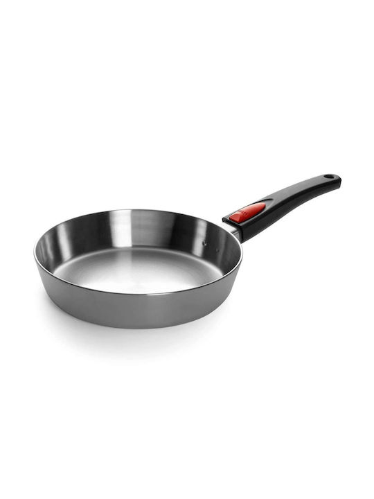Woll Concept Pro Τηγάνι από Ανοξείδωτο Ατσάλι 24cm