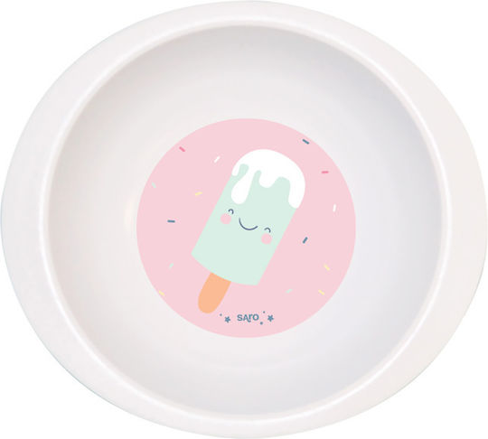 Saro Σετ Φαγητού Ice Cream από Πλαστικό 5τμχ