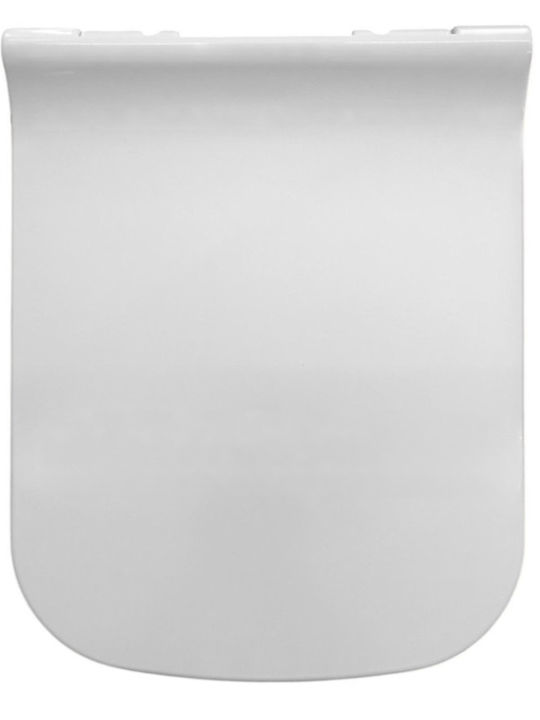 Bega Plast Καπάκι Λεκάνης Soft Close Πλαστικό 44x34.5cm Λευκό