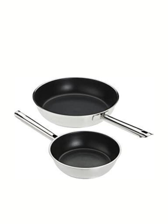 Rosle Elegance Set De Tigăi Din Aluminiu Cu Acoperire Interioară Antiaderent 3 Piese