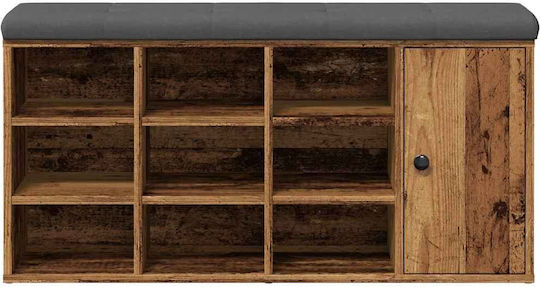Vidaxl Schuhbank Altholz Holzwerkstoff Altholz 857621