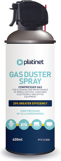Platinet Spray Συμπιεσμένου Αέρα Σπρέι Πεπιεσμένου Αέρα 400ml