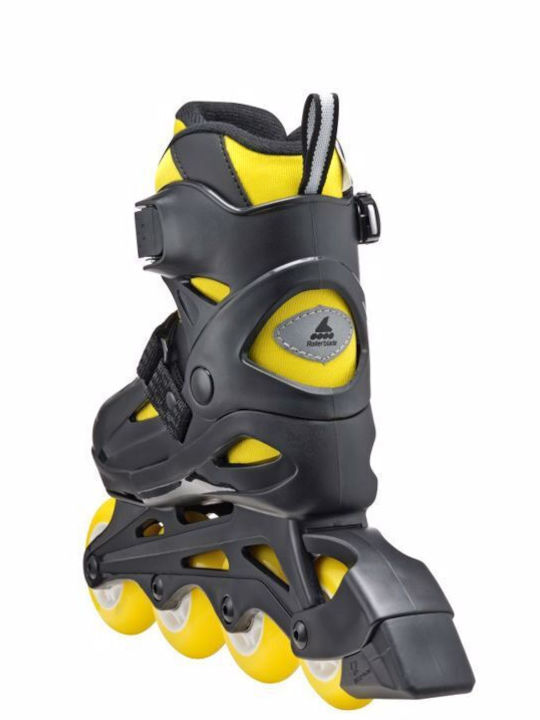 Rollerblade Inline Αυξομειούμενα Rollers Μαύρα Παιδικά