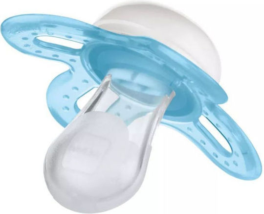 Mam Orthodontic Pacifiers Silicone Hedgehog - Fox - Blue-Beige for 0-2 months 2pcs